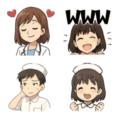 ナース&ドクター絵文字