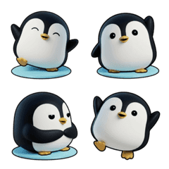 Baby Penguin POOBI Emoji Vol. 2