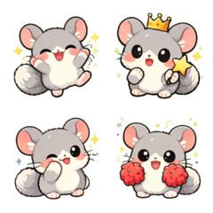 Fluffy Chinchilla Daily Reactions