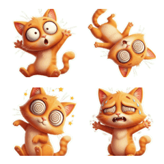 激おこ！超強面（つよおもて）な茶トラ猫