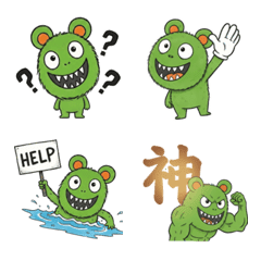 "MONSTER BEAR"`s Nice Emoji 怪物熊