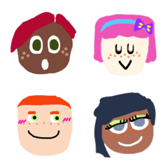 Freckles Friends Emoji