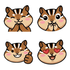 Moving Round Face Chipmunk 20