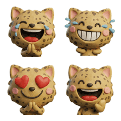 แมวโอโจส อะซูเลส 3D  25