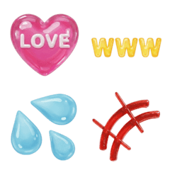 Jiggle!Expressive 3D Gummies