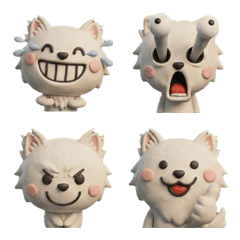 動く3Dシャンティリー26