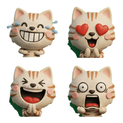 แมวลายสลิด 3D ขยับ  26