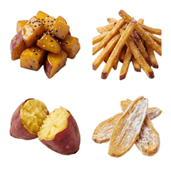 Various Sweet Potatoes (Realistic)