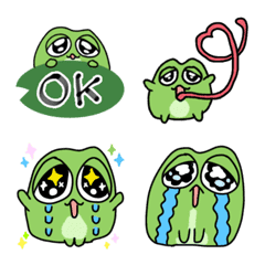 Cute Little Frog Emojis