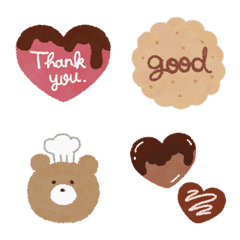 Muted Color Valentine Emojis<3