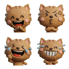 Moving 3D Cinnamon Cat  26