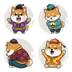 สุนัขชิบะอินุน่ารัก - รุ่นตรุษจีน(สีเบจ)