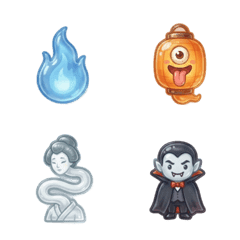 Stiker Transparan Menggemaskan ♡ 3