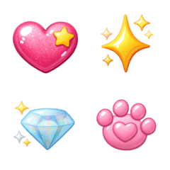 可愛蓬蓬♡實用符號表情貼圖