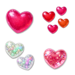 Ugoku! Plump Sparkly Heart Emoji