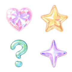 Crystal diamond sticker