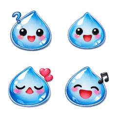 Puffy Seal: Water Drop