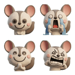 3D Galago Bushbaby  25