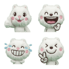 動くアンゴラウサギ8