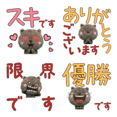 動く敬語ウォンバット12