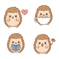 Cute hedgehog emoji!