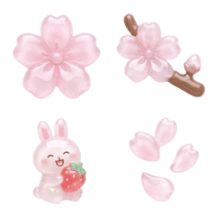 SAKURA Spring  Emoji