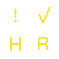 工作/活動/專案 實用標籤 金色字母篇