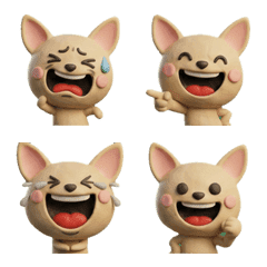 3D Fawn Chihuahua  25