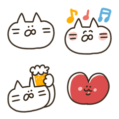 ねこ田さん★ずっと使える毎日えもじ。