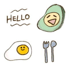 avocado no emoji tachi