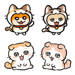 NORICOPO'S CAT & HAMU-chan (emoji)