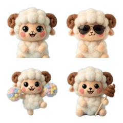 Easy Soothing Sheep Emoji (Lamb)