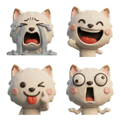 Animated 3D Fawn Cat  26