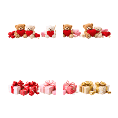 Valentine Accent Emoji Set 12