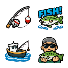 Fishing Emoji Vol.2