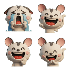 Animated 3D Sugar Glider  26