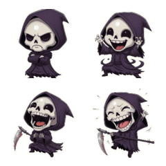 Grim Reaper Sneaking Up