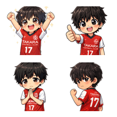 Taka Soccer Boy Emoji
