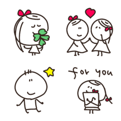 lovely love cute emoji