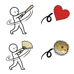 Emoji Memukul Berbagai Benda