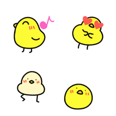 Loose! Animated chick emoji