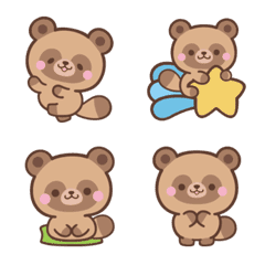 Round raccoon dog Emoji 1