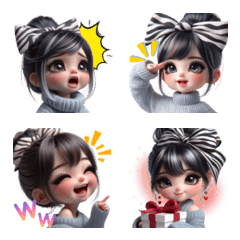 ほーぼ言葉なし‼️ゼブラ柄ver.