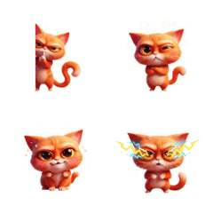 애교 만점 오렌지 냥이, 용서를 구하다