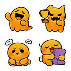 오렌지슬라임 몬스터기분