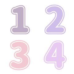 number fat cute9