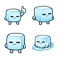 무표정 아이스 친구