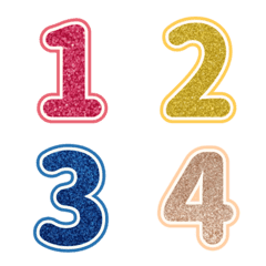 sparkling&shiny number