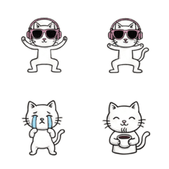 แมวขาวสายชิลล์ติดเทอร์โบ