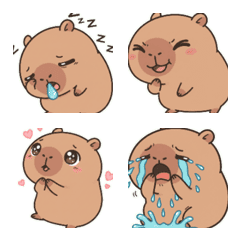 真的沒關係啦卡皮巴拉慢活